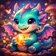 Colorful abstract avatar with geometric shapes and vibrant hues, suitable for user profile.